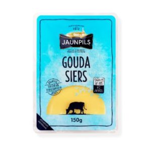 Siers Gouda šķēlēs Jaunpils 150g