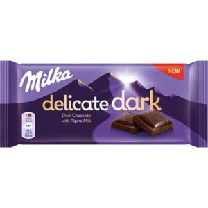 Šokolāde Milka Delicate Dark Alpine Milk 85g