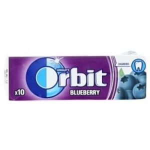 Košļ.gumija Orbit Blueberry 14g
