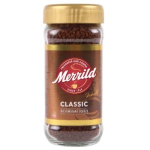 Kafija šķīstošā Merrild Classic 100g