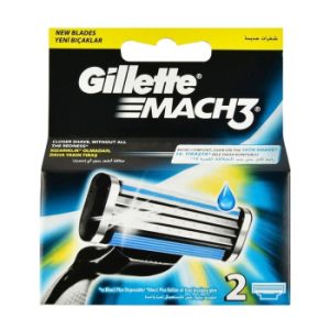 Skuvekļu Gillette Mach3 maināmās kasetes 2gb
