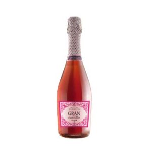 Dzirkstošais vīns Gran Castillo Rose salds rozā 7.5% 0.75l