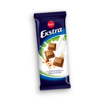 Šokolāde Ekstra ar riekstiem 100g