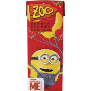 Sula Zoo Ice banānu-zemeņu 0.2l