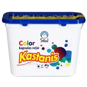 Veļas mazgāšanas kapsulas Kastanis Color 26gb