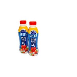 Piena dzēriens Piena Spēks zemeņu olbaltumvielu 460ml