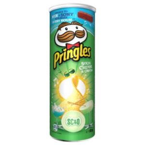 Čipši Pringles ar krējumu un sīpoliem 165g