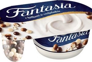 Jogurts Fantasia ar šokolādes bumbiņām 100g