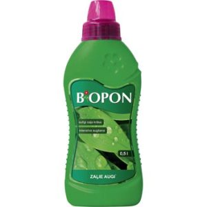 Mēslojums Biopon šķidrais zaļajiem augiem 0.5l