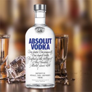Degvīns Absolut Vodka 40% 0.7l