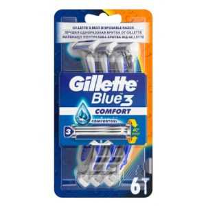 Skuvekļi Gillette Blue 3 vienr.liet.6gb