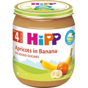 Biezenis Hipp Bio aprikozes ar banāniem 125g