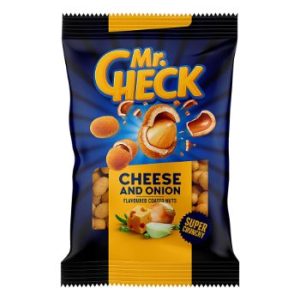 Zemesrieksti apvalkā Mr.Check siera un sīp.garšu 180g