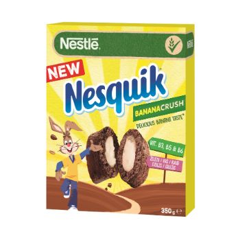 Sausās brokastis Nestle Nesquik Choco&Banana Crush 350g