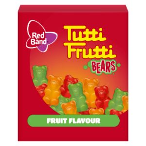 Želejkonfektes Tutti Frutti Bears 15g