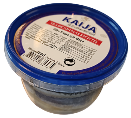 Siļķes fileja eļļā Matje 250/188g