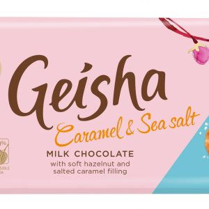 Šokolāde Geisha ar karameli un jūras sāli 100g