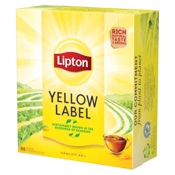 Tēja Lipton Yellow label melnā 88TM