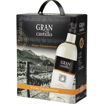 Vīns Gran Castillo Chardannay balts 12% 3l