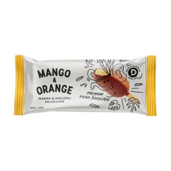 Saldējums Druva  Mango apelsīns šok.glaz 70ml/45g