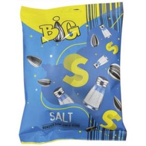 Saulespuķu sēklas Big strīpainas ar sāli 150g