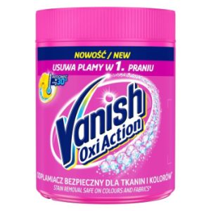 Līdzeklis traipu tīrīšanai Vanish Oxi Action Pink 470g