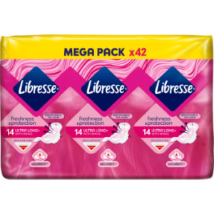 Hig.paketes Libresse Invisible Normal 42gb