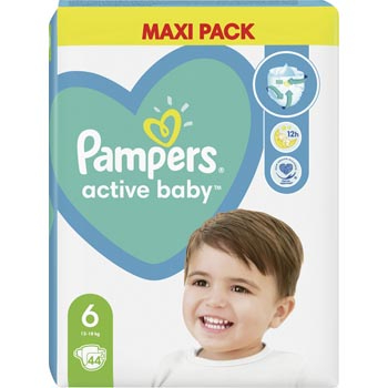 Autiņbiksītes Pampers Active Baby-Dry VP +S3 44gb