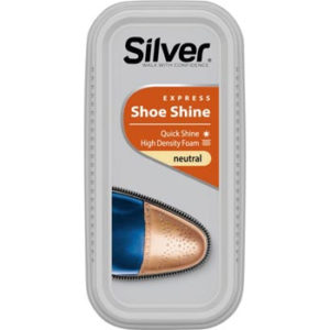 Švammīte apavu Silver Shoe Shine bezkrāsaina