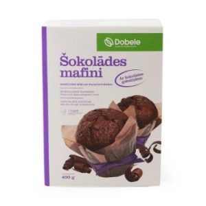 Mafini šokolādes Dobele 450g