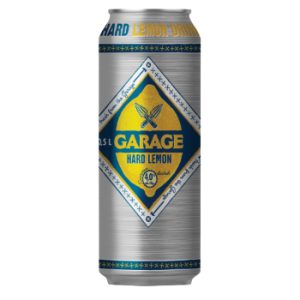 Alk.kokt. Garage hard lemon 4% 0.5l can