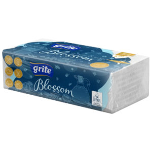 Salvetes Kosm.  Grite Blossom 2sl - 80gab