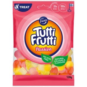 Želejkonfektes Tutti Frutti Passion 120g