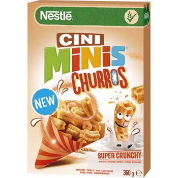 Sausās brokastis Nestle Cini Minis Churros 360g