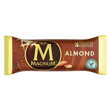 Saldējums Magnum Almond 120ml/86g