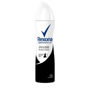 Dezodorants Rexona Invisible Black White siev.150ml