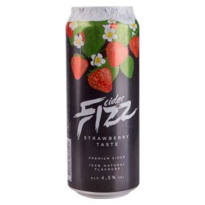 Sidrs Fizz Strawberry 4.5% 0.5l can