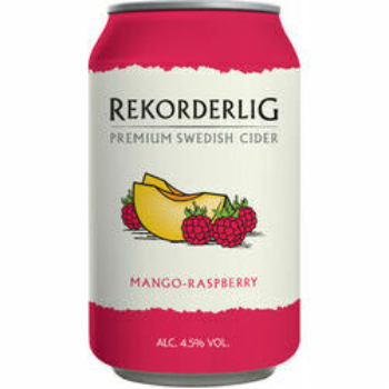 Sidrs Rekorderlig mango-raspberry 4.5% 0.33l can