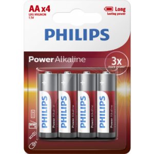 Baterija Philips AA 4gb