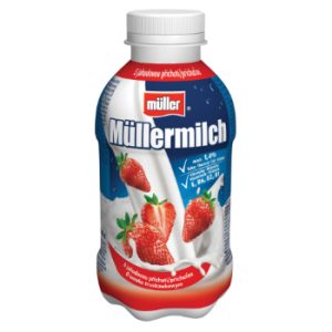 Piena dzēriens Mullermilch zemeņu 1.6% 400g