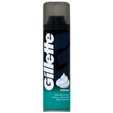 Skūšanās putas Gillette Shaving Foam Sensitive 200ml