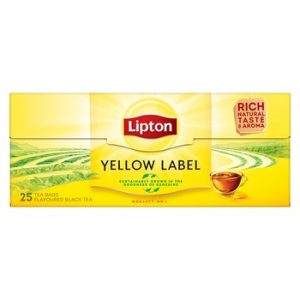 Tēja Lipton Yellow label melnā 25TM 50g