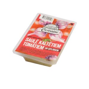 Siers Cesvaines ar tomātiem un ķiplokiem 200g