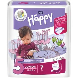 Autiņbiksītes Happy Junior 12-25kg 7gb
