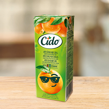Sula CIDO apelsīnu nektārs (slim) 0.2l