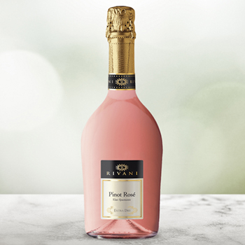 Dzirkstošais vīns Rivani Pinot Rose 11% 0.75l