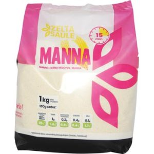 Biezputra manna Zelta Saule 1000g