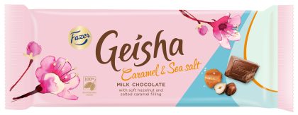 Šokolāde Geisha ar karameli un jūras sāli 100g