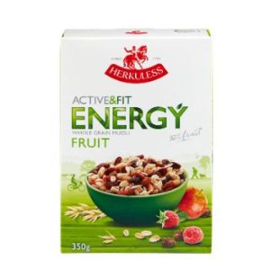 Muslis Herkuless Active un fit.trad.ar augļiem energy 350g