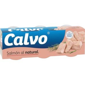 Konservi laša fileja Calvo 3X80G 240g/158g